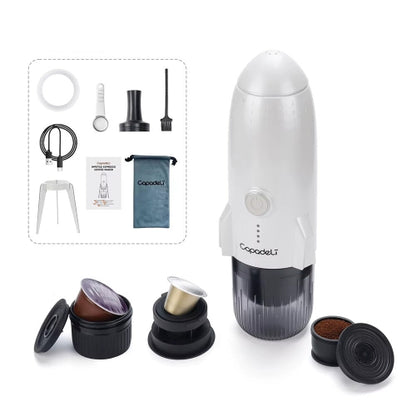 Cafetière transportable Pro Portable variante blanche