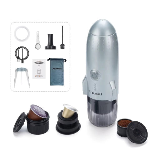 Cafetière transportable Pro Portable variante grise