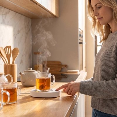 Chauffe tasse USB Thermique USB femme ajuste la température