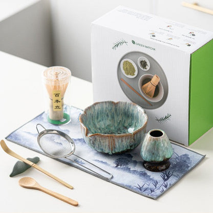 Coffret matcha Collection Kyoto variante verte