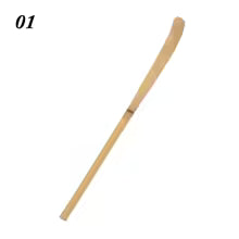 Cuillère à thé matcha pâle