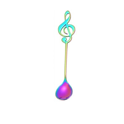 Cuillère à thé Musicale variant arc-en-ciel