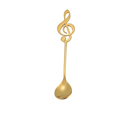Cuillère à thé Musicale variant or