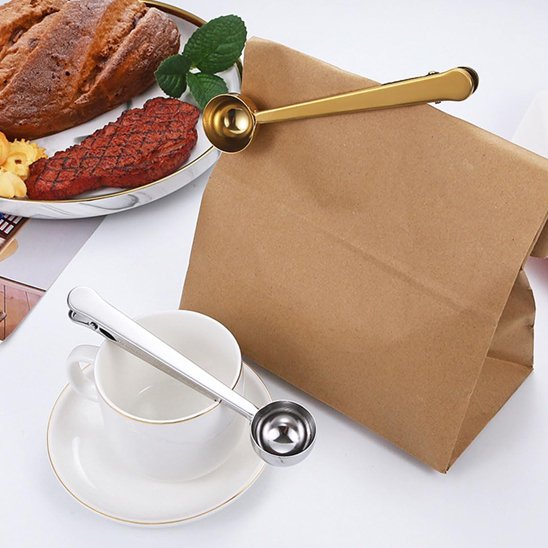 Cuillère doseuse Pratique ferme sac