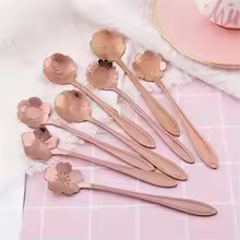 Cuillère ElegantSteel variante rose
