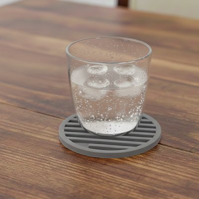 Dessous de verre ​Protection Silicone sur table avec verre