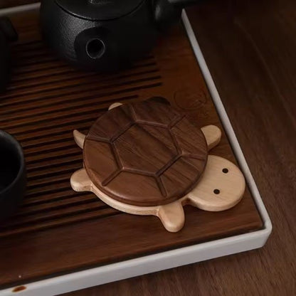 Dessous de verre - Tortue sur plateau