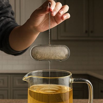 Filtre a the Infusion Premium sur théière