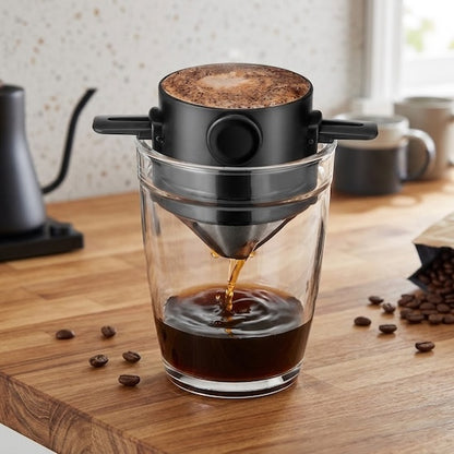 Filtre café Saveurs Authentiques  variante noire