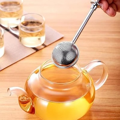 Filtre thé inox Infusion Inox au dessus théière