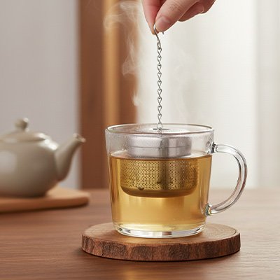Infuseur Éco Saveurs dans tasse