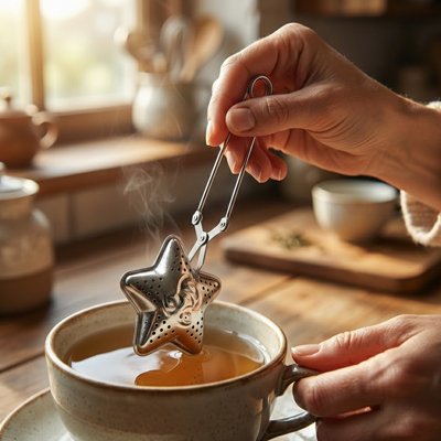 Infuseur thé - ÉcoStar - sur tasse