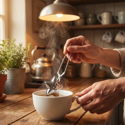 Infuseur thé - ÉcoStar - tenue sur tasse