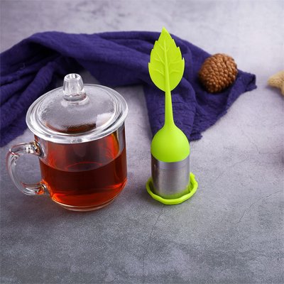 Infuseur the Filtre Feuille avec tasse thé