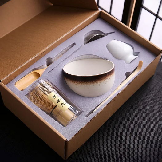 Kit à matcha Cérémonie Japonaise kit dans sa boîte