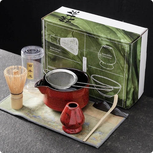 Kit de matcha Signature variant rouge