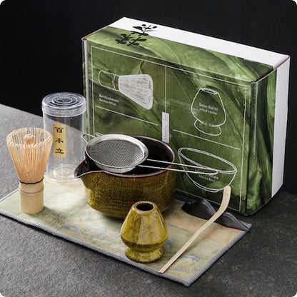 Kit de matcha Signature variant vert matcha