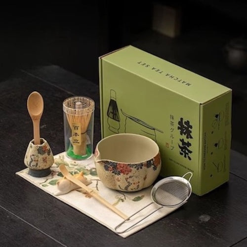 Kit matcha Cérémonie Authentique variante chat