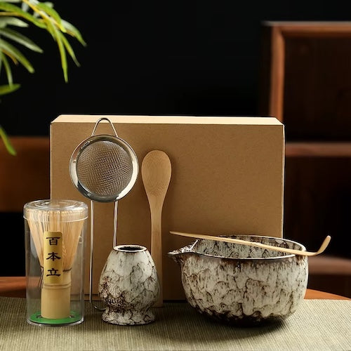 Kit matcha Traditionnel Japonais variante blanche