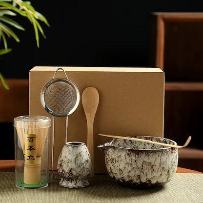 Kit matcha Traditionnel Japonais variante blanche