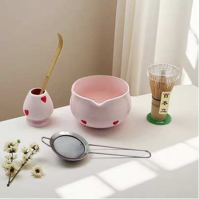Kit matcha Japanese Ceremony sir table blanche