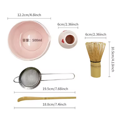 Kit matcha Japanese Ceremony variante sans napperon 