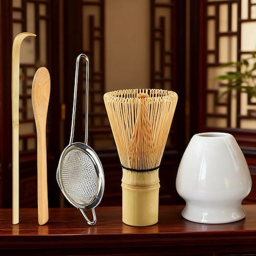 Kit thé matcha Chasen & Co variant blanc