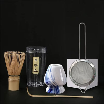 Kit the matcha Traditionnel variante bleu-blanc