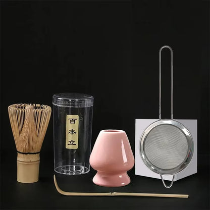 Kit the matcha Traditionnel variante rose