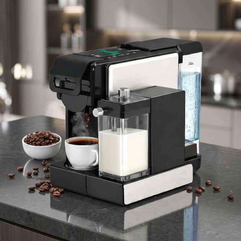 Machine à café à capsules Magnifica sur le comptoir