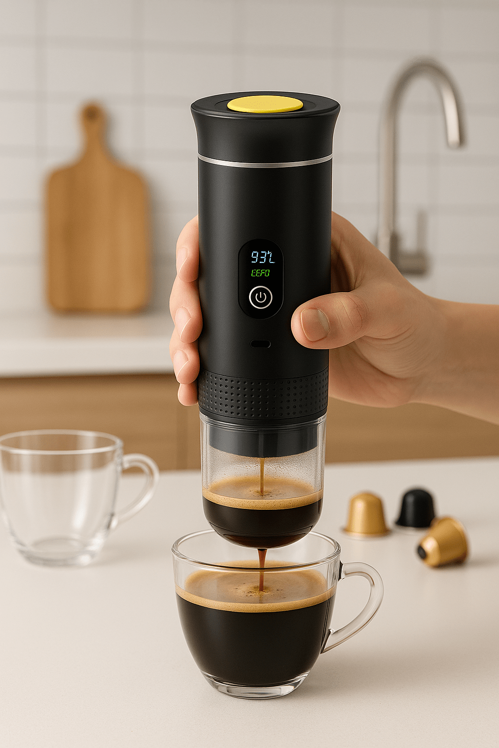 Machine a cafe portable - BaristaElite™ - Mon Univers Thé et Café