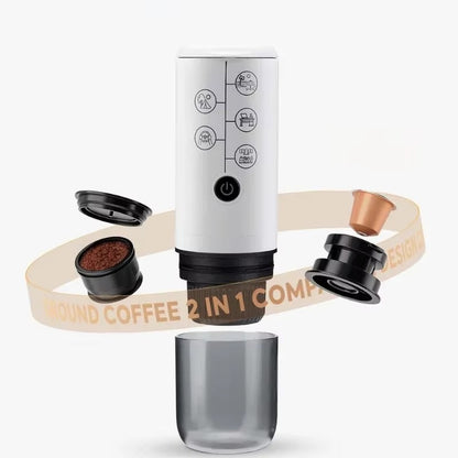 Machine à café portable Saveurs Express 2 en 1