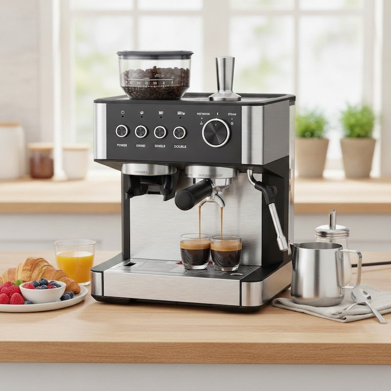 Machine à café professionnelle italienne Prestige sur table