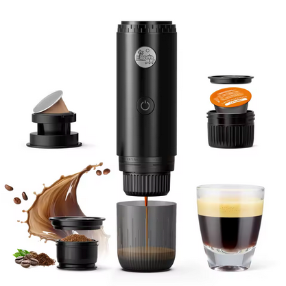 Machine a cafe transportable Compact Nomade variante noire
