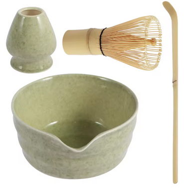 Matcha green tea set Pause Zen variante vert matcha