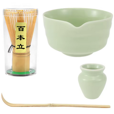 Matcha green tea set Pause Zen variante vert