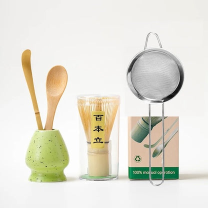 Matcha set tea Éveil Matcha variante vert