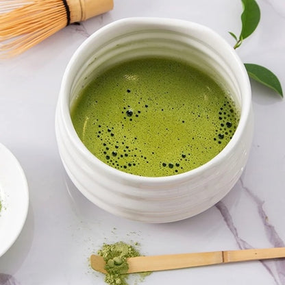 Matcha tea set Coffret Matcha bol rempli de matcha
