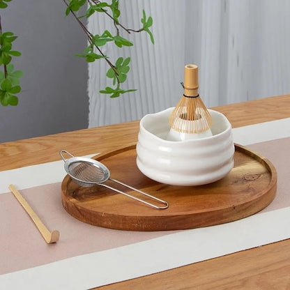 Matcha tea set Coffret Matcha sur plateau