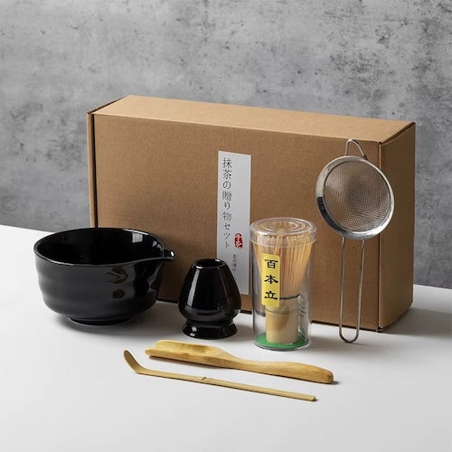 Meilleur kit matcha ZenMatchaTeaSet variante noire
