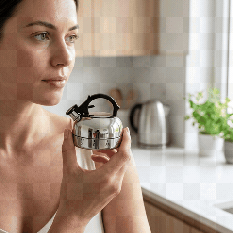 Minuteur cuisine Mini Bouilloire amination