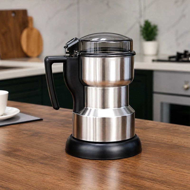 Moulin à café électrique Moutura sur le comptoir
