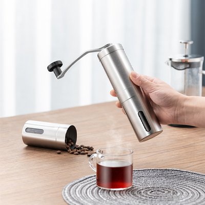 Moulin à café​ Premium et tasse à café