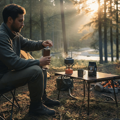 Moulin café Aromatic - Animation