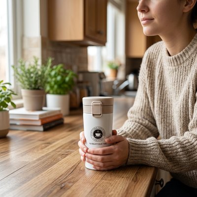 Mug isotherme Thermo Étanche femme tient à deux mains