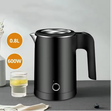Petite bouilloire électrique CompactPro noire sur table - Mon Univers Thé et Café
