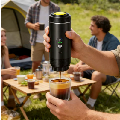 Portable coffee pot Cafe Minute au camping