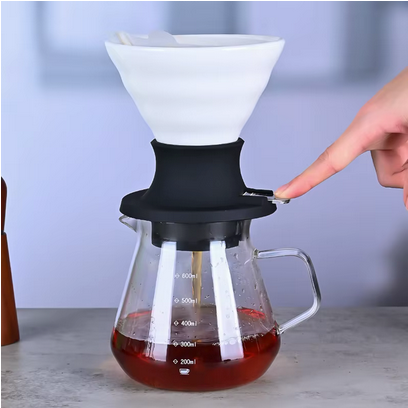 Porte filtre café Céramique Barista contrôle d'écoulement