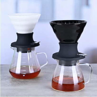 Porte filtre café Céramique Barista en deux couleurs