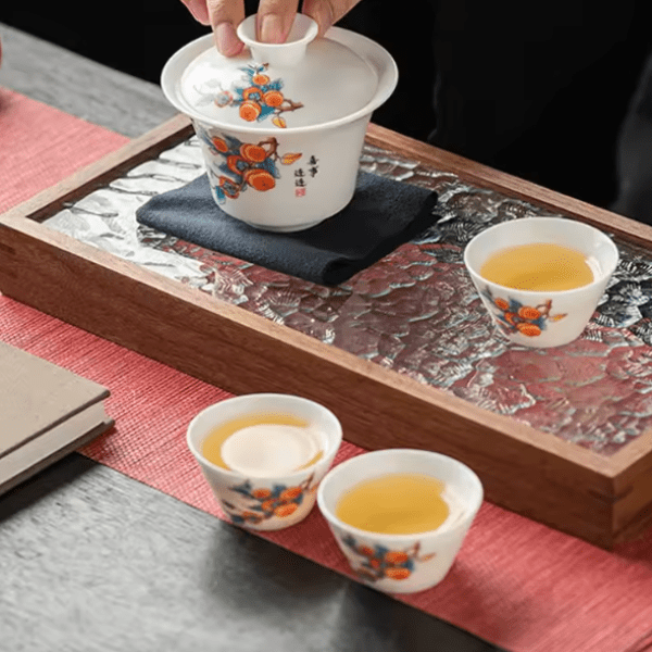 Service à Thé - PorceLuxe™ - Litchi - Mon Univers Thé et Café